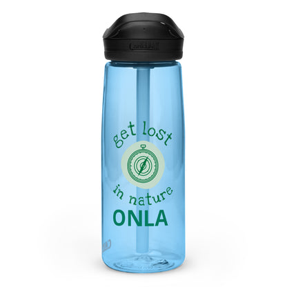 Get Lost In Nature Sports water bottle