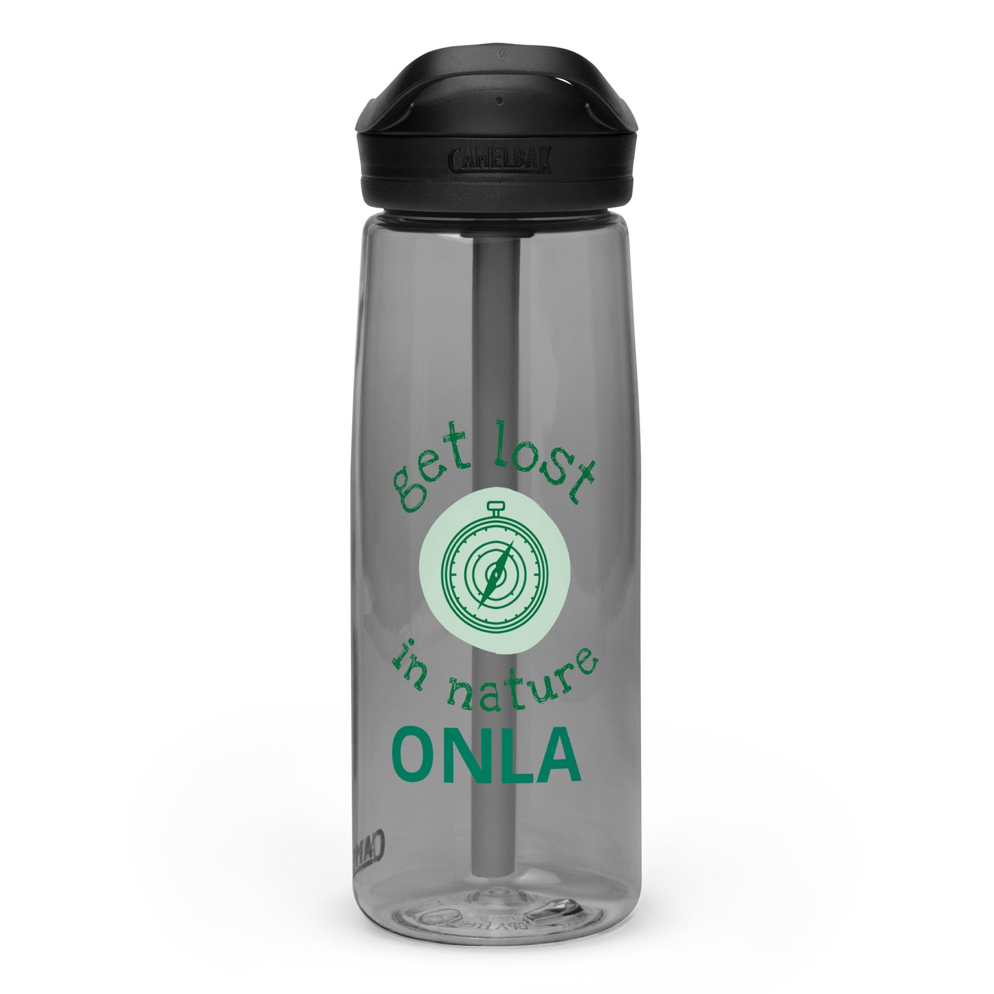 Get Lost In Nature Sports water bottle