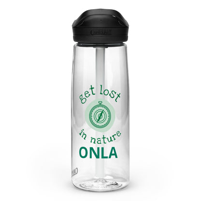 Get Lost In Nature Sports water bottle